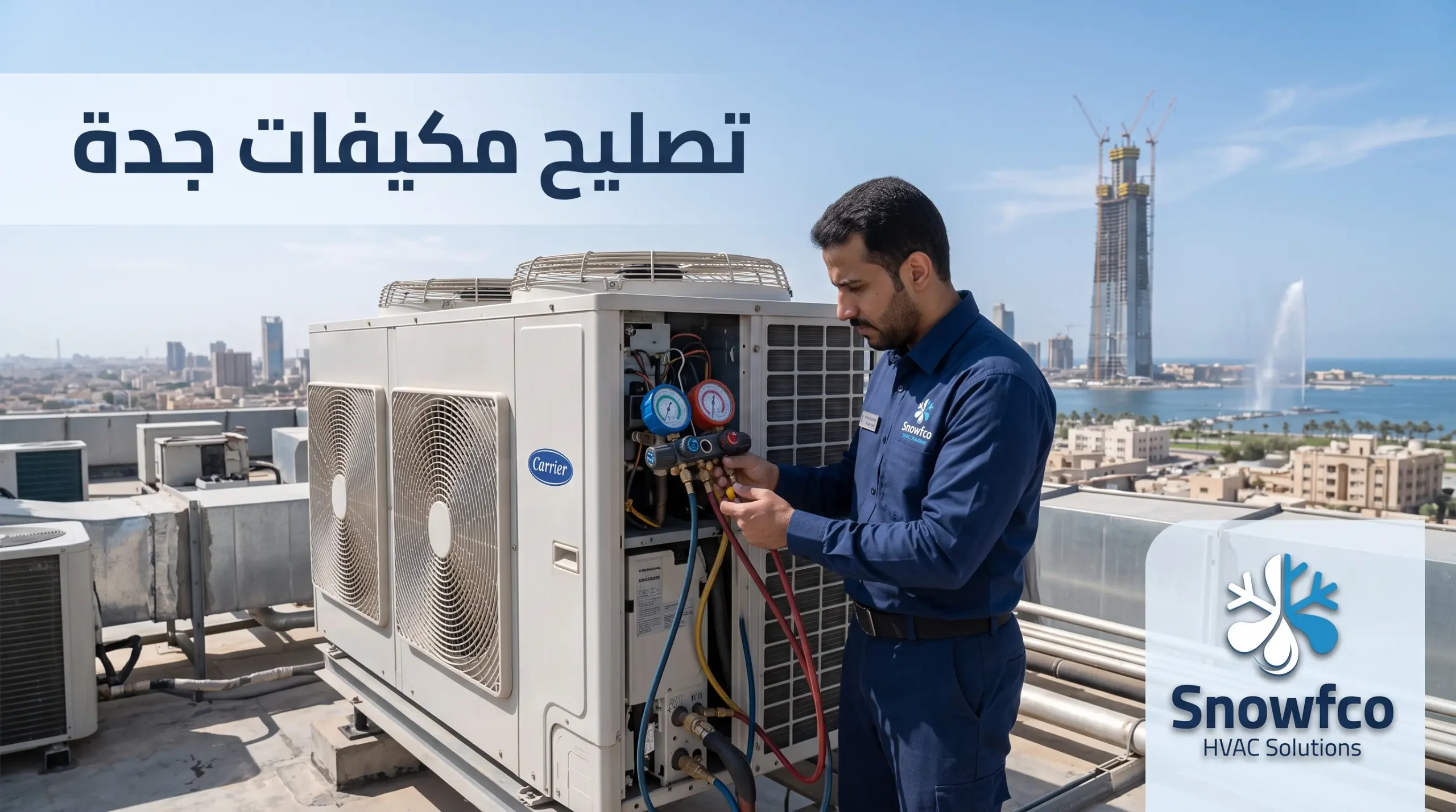 تصليح مكيفات جدة: أشهر الأعطال التي تحتاج إلى فني متخصص